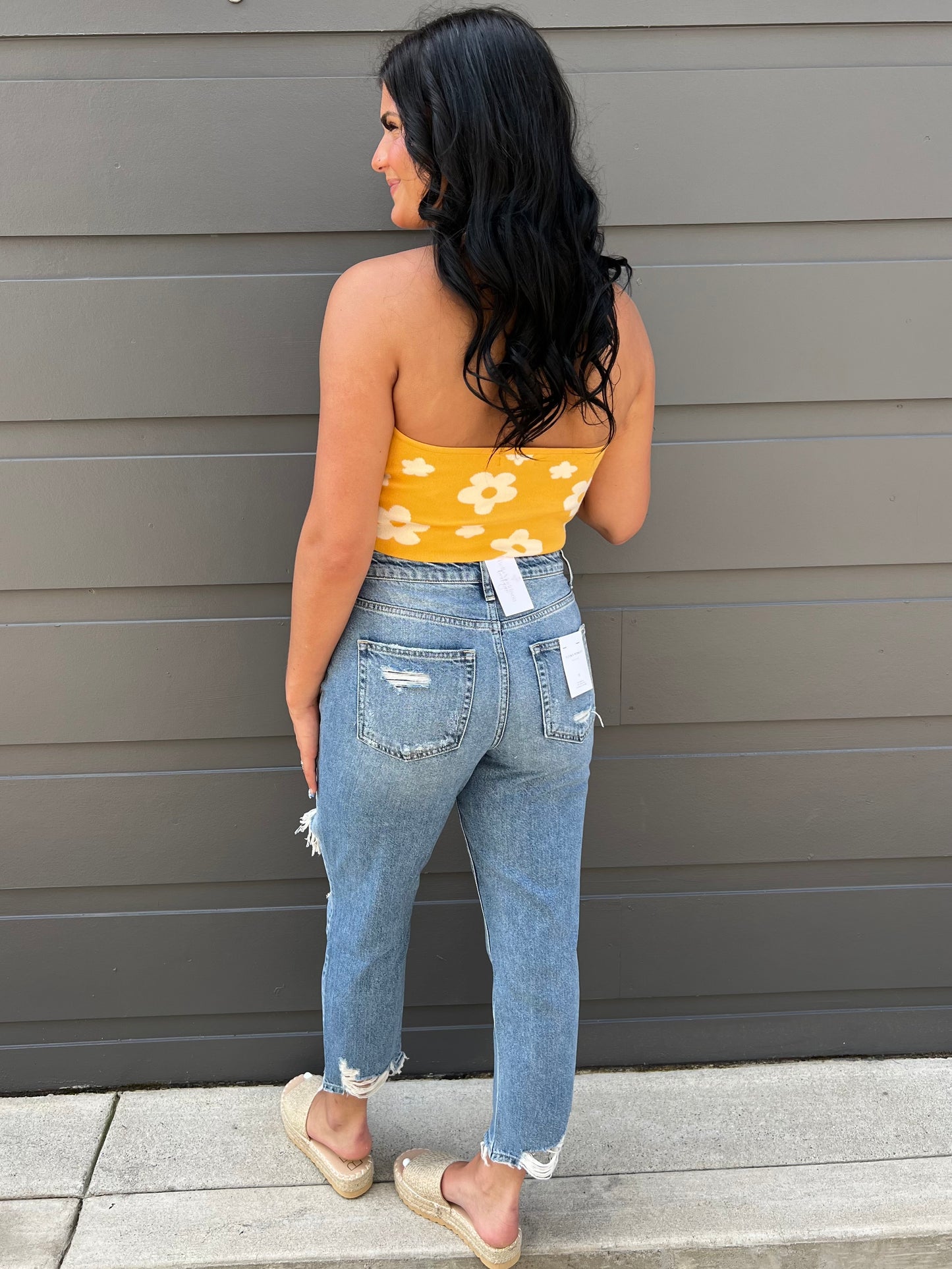 Ditsy Halter Top