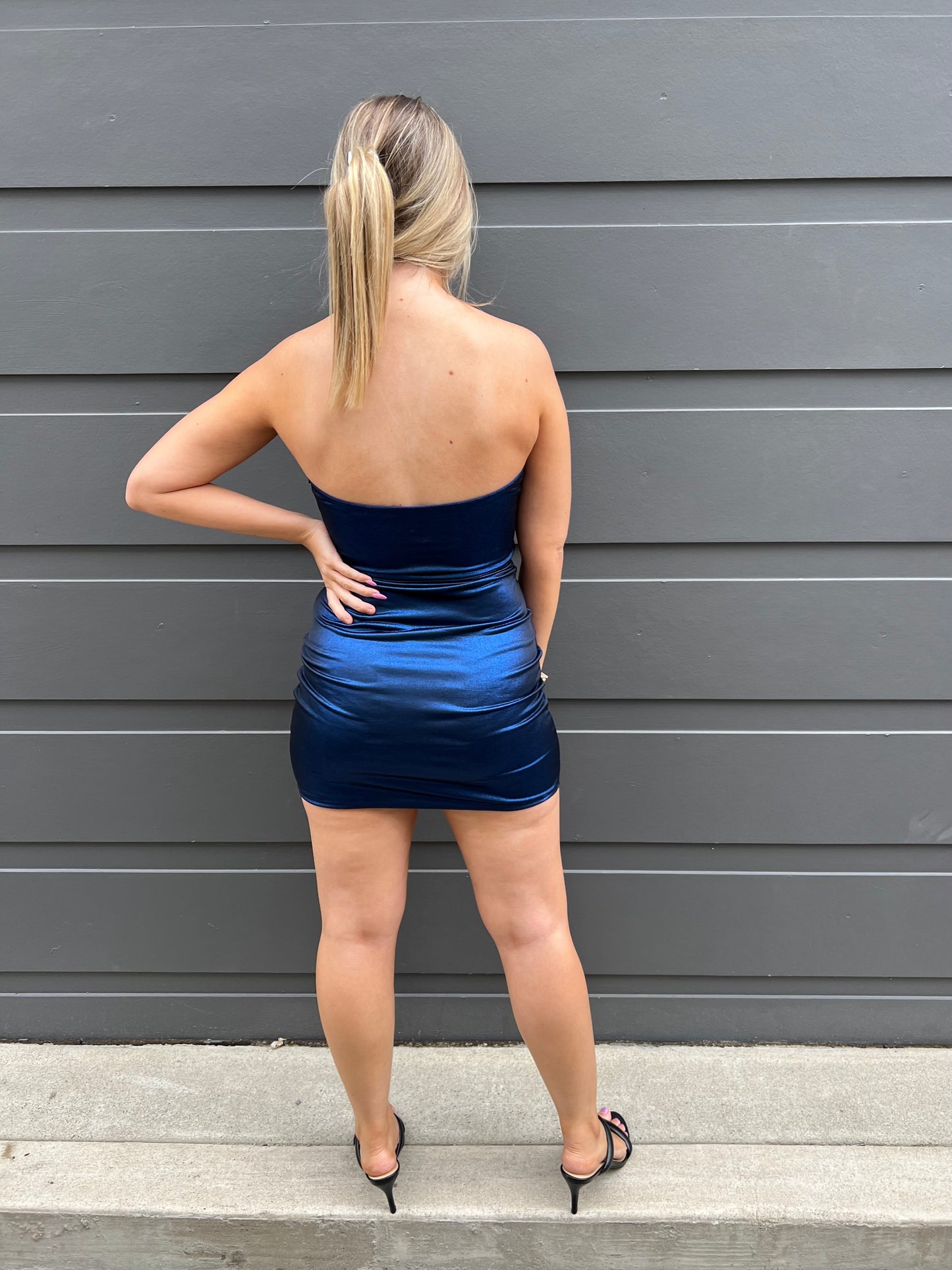 Double Take Mini Dress