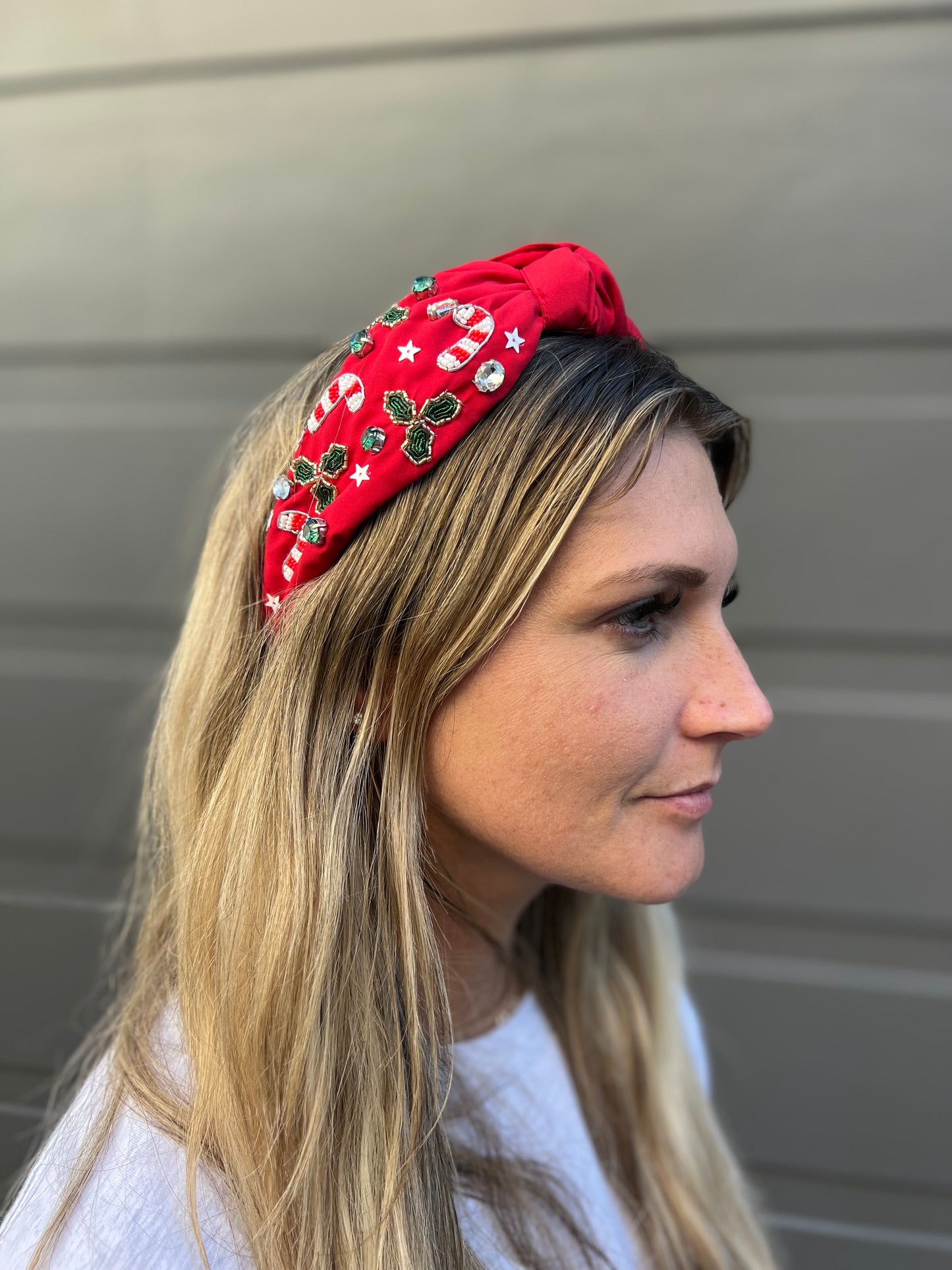 Candy Cane Headband