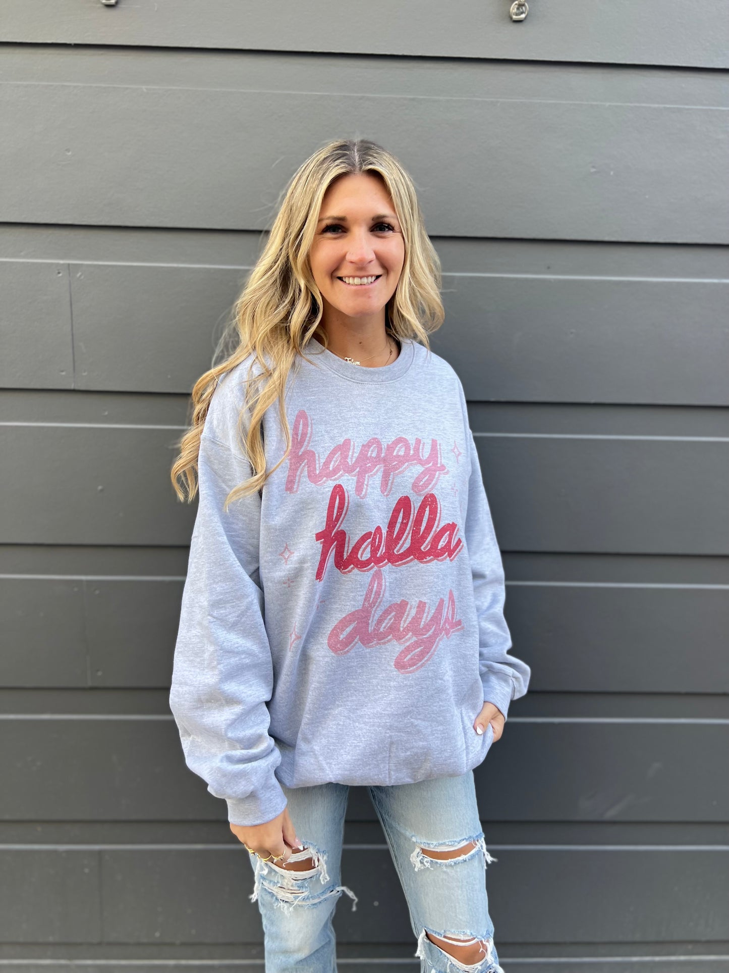 Happy Holla Days Sweatshirt