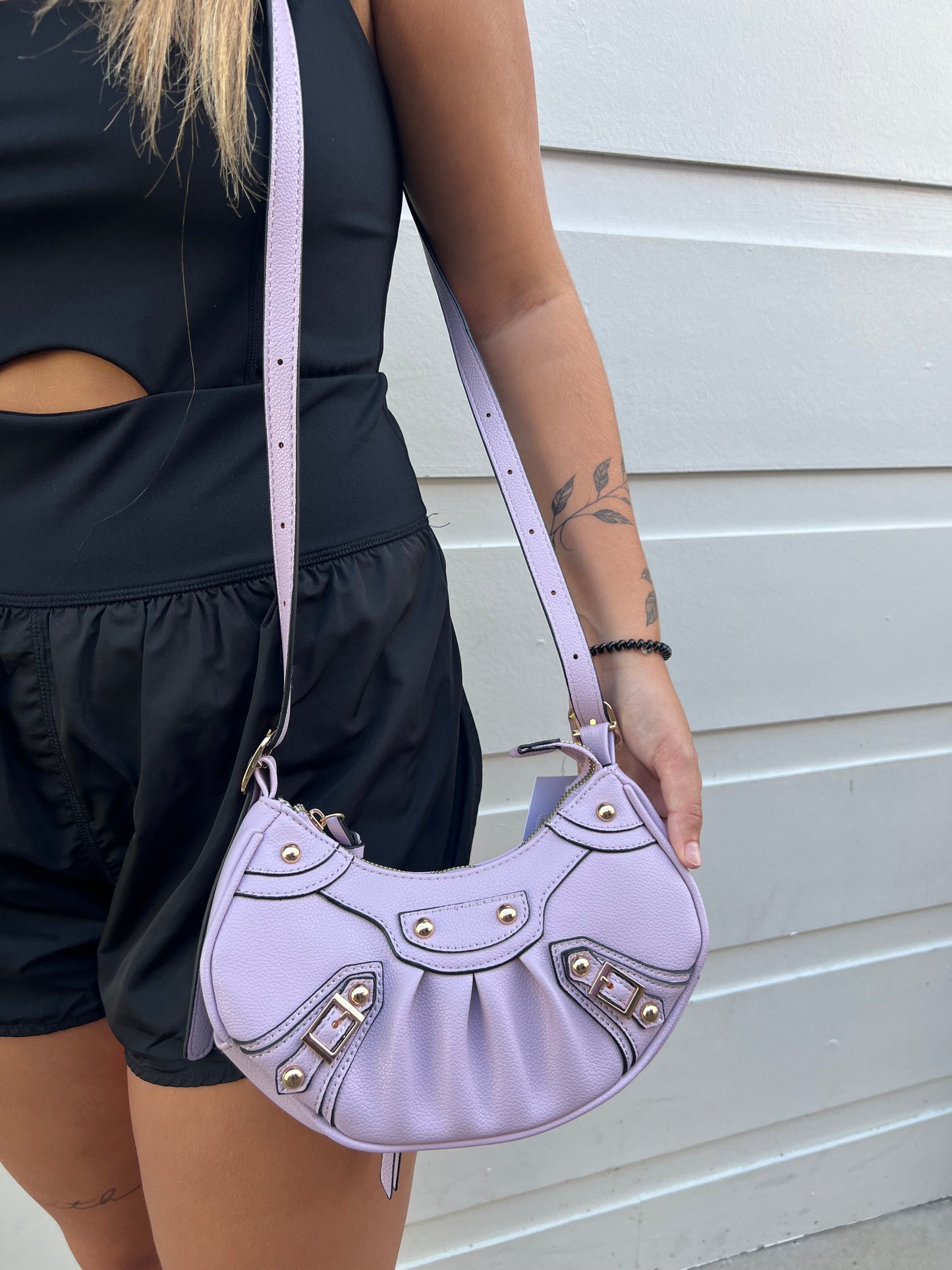 Game Day Saddle Crossbody Bag