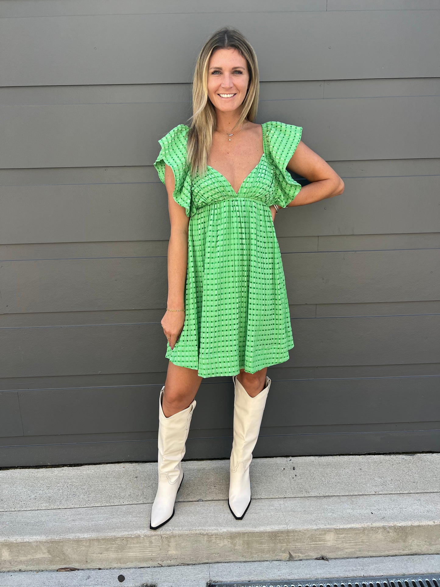 The Grass is Greener Dress