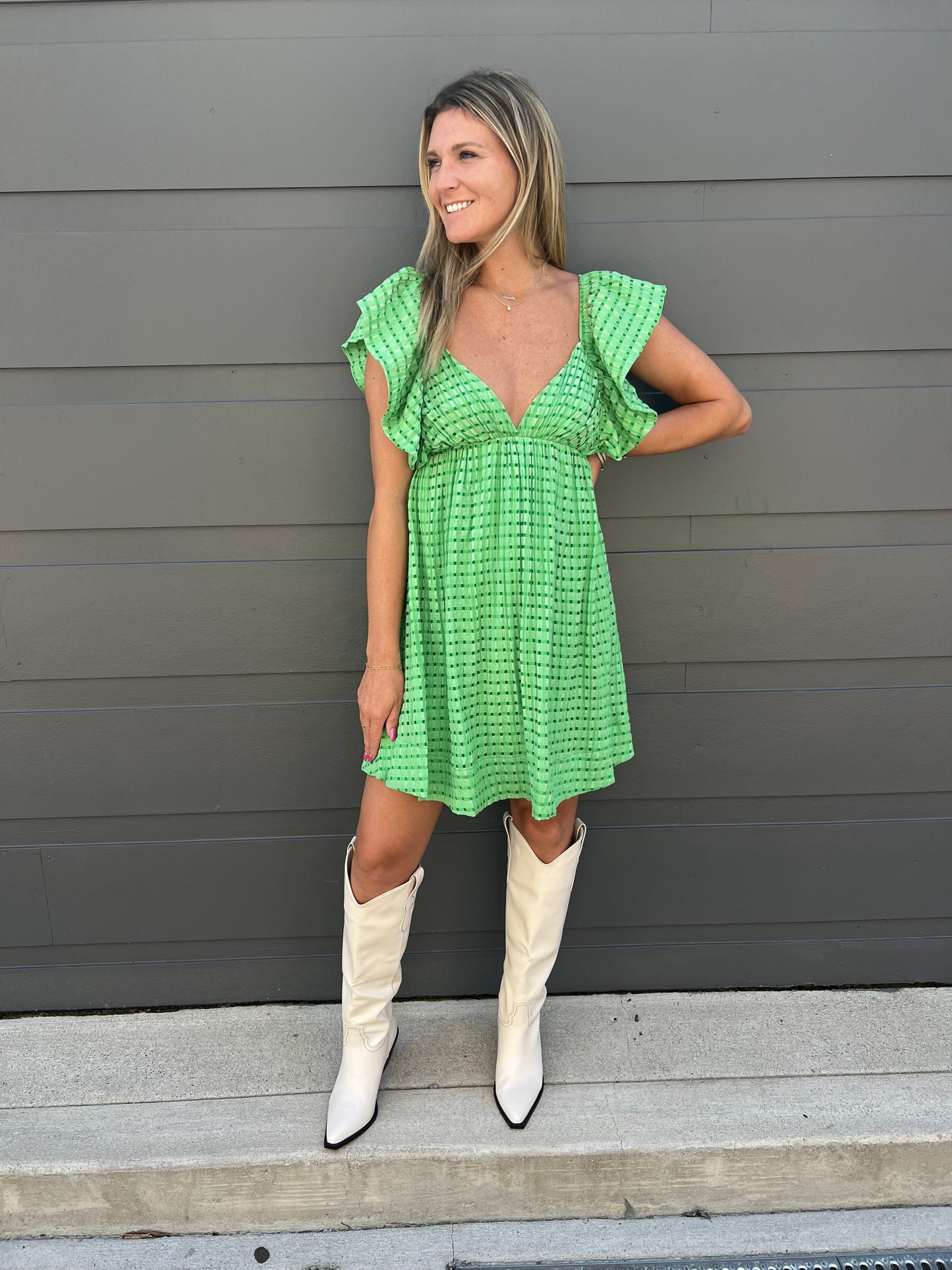 The Grass is Greener Dress
