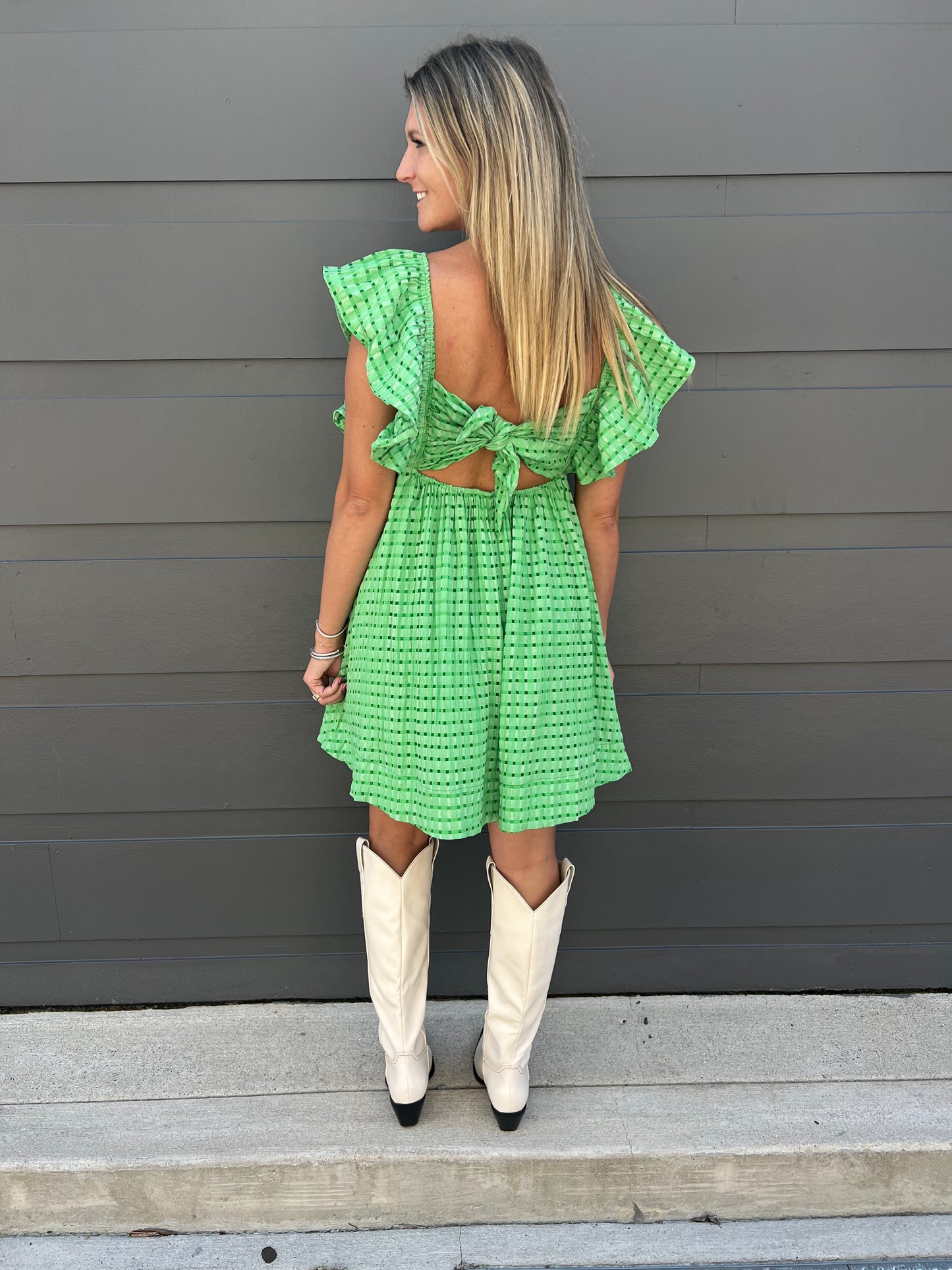 The Grass is Greener Dress