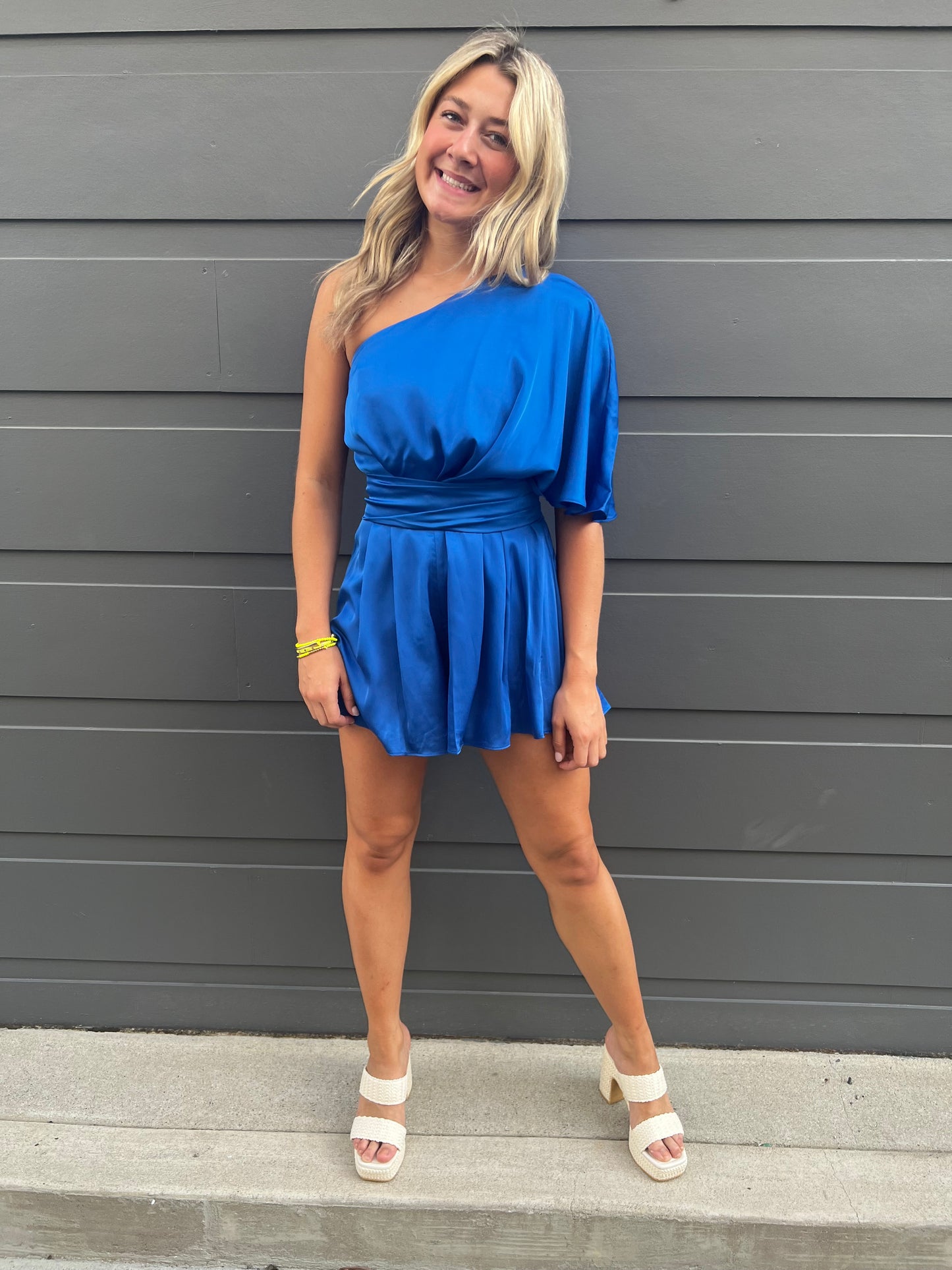 Something Blue Romper
