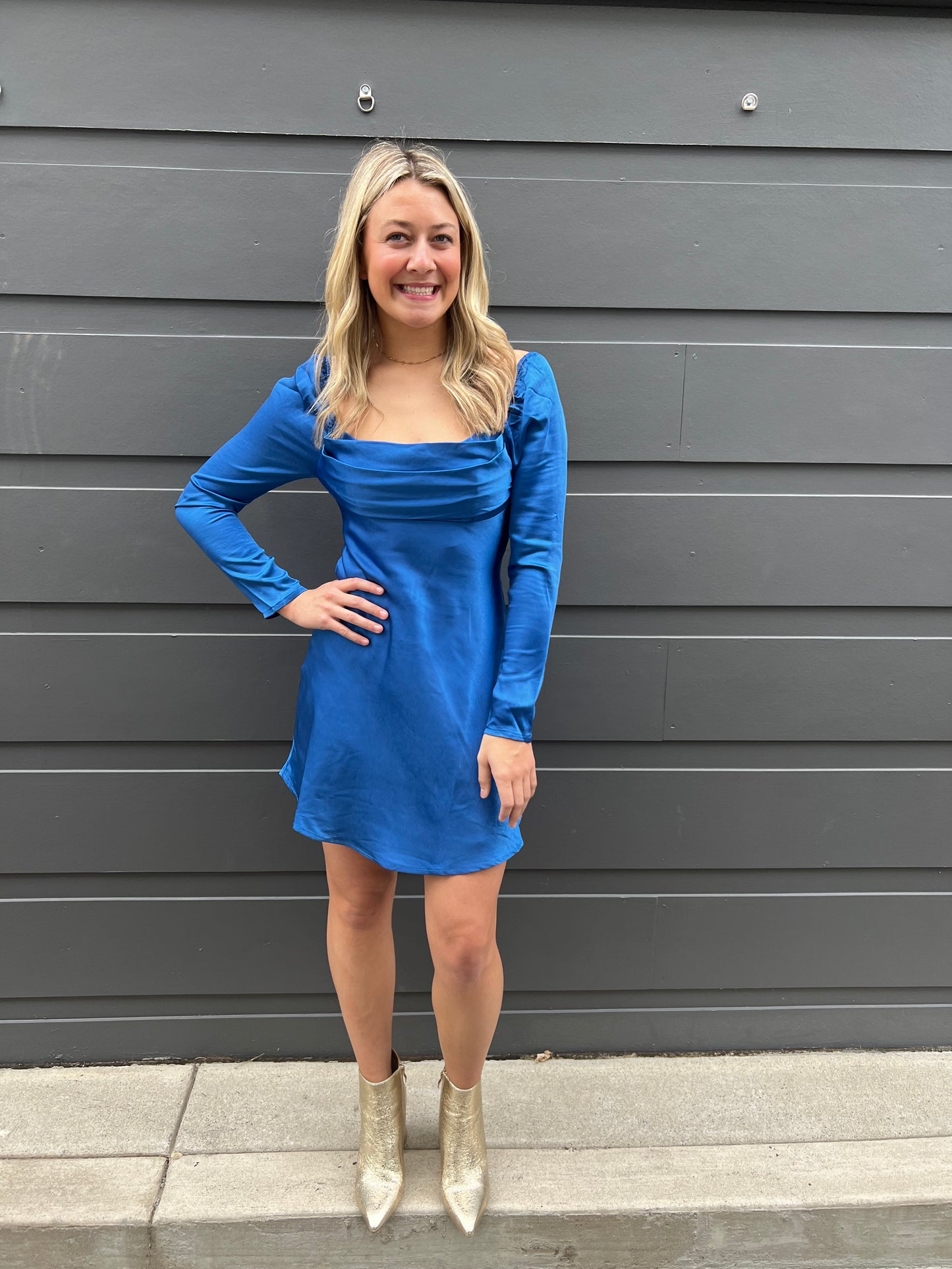 A Little Flattery Mini Dress