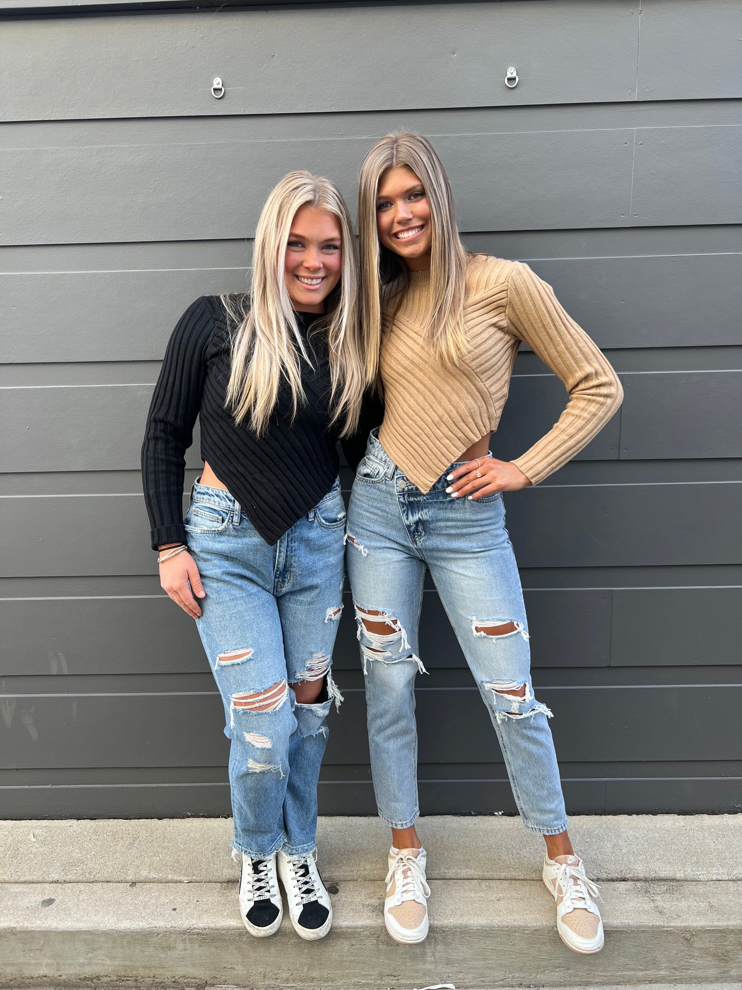 Drew Ribbed Sweater