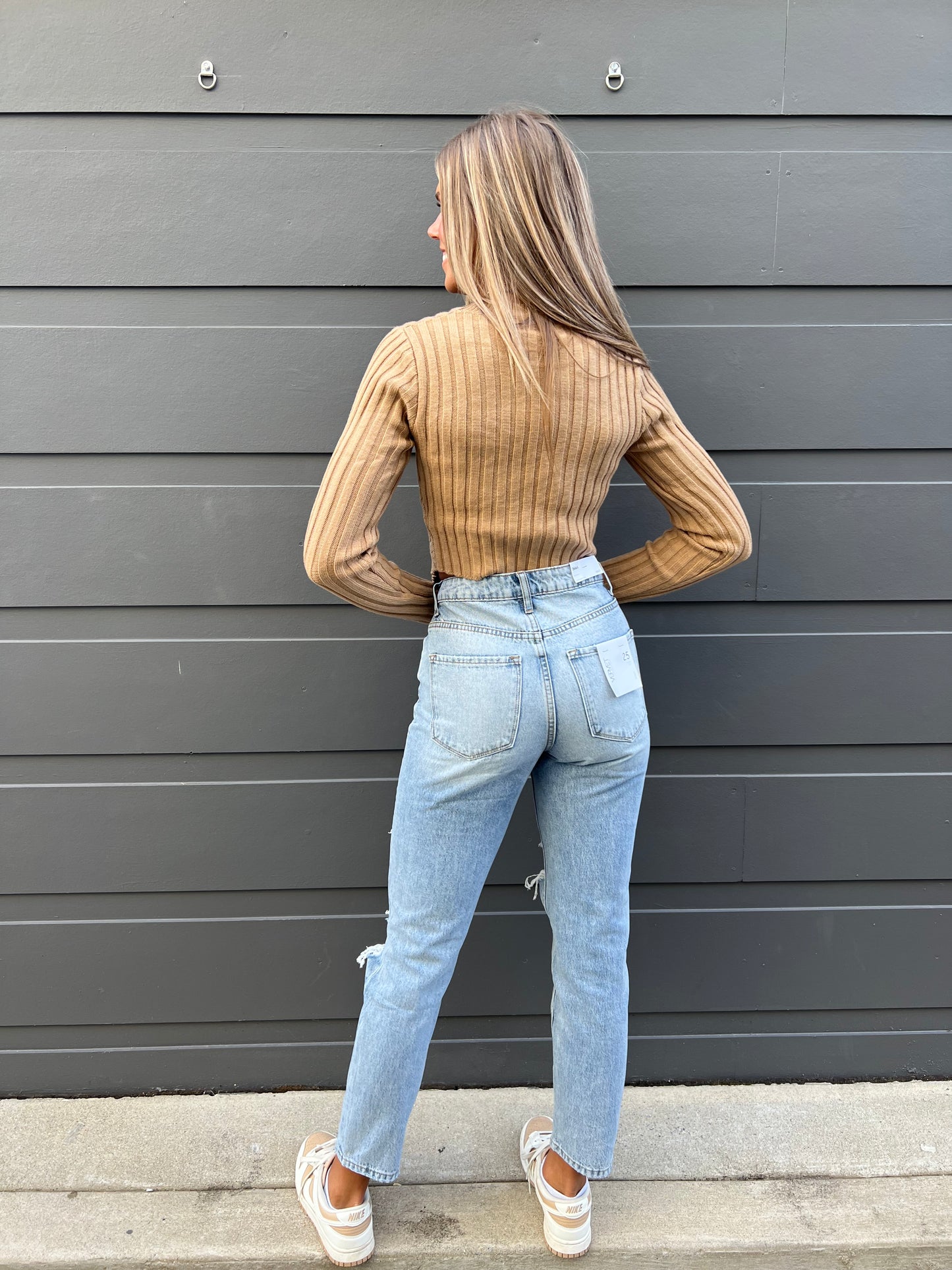 Drew Ribbed Sweater