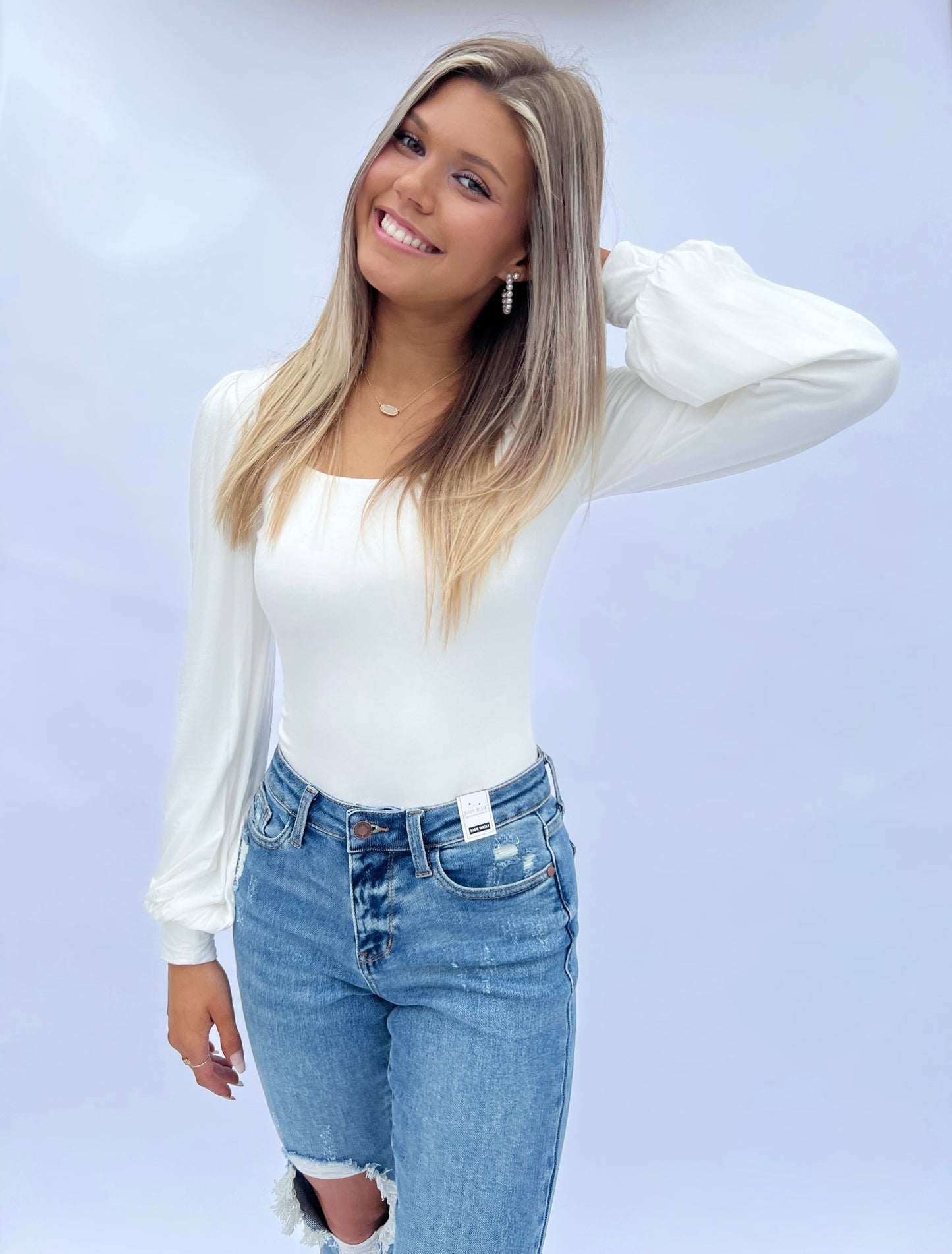 Basic White Bodysuit