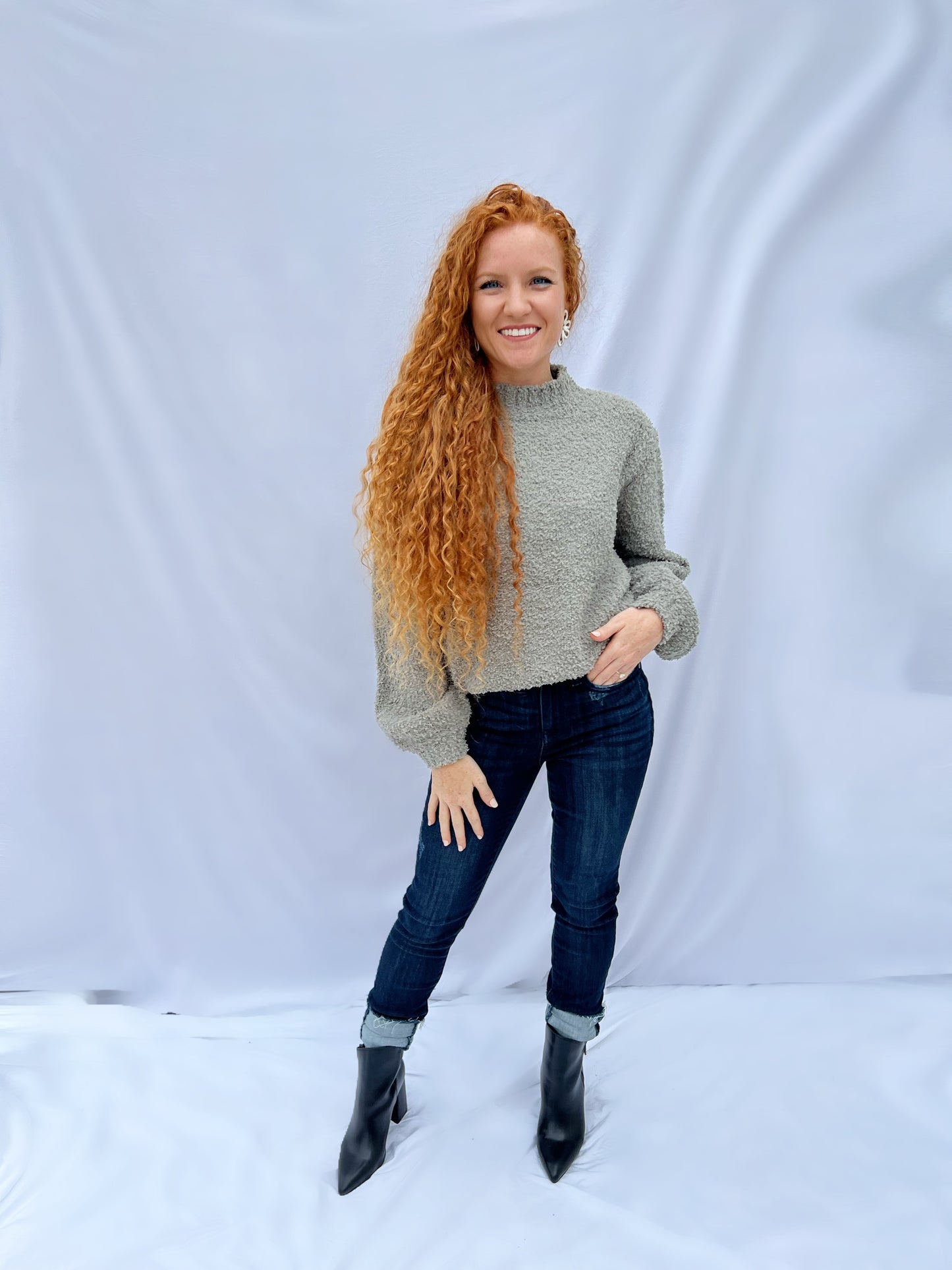Forget-Me-Not Sweater