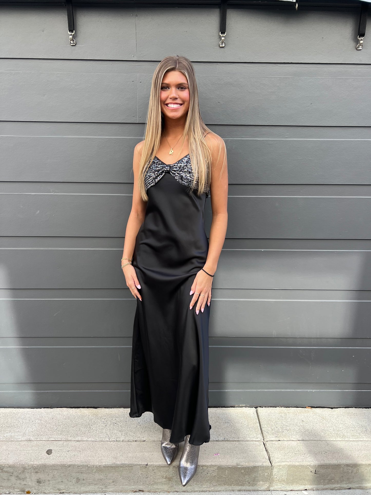 Midnight Kisses Maxi Dress