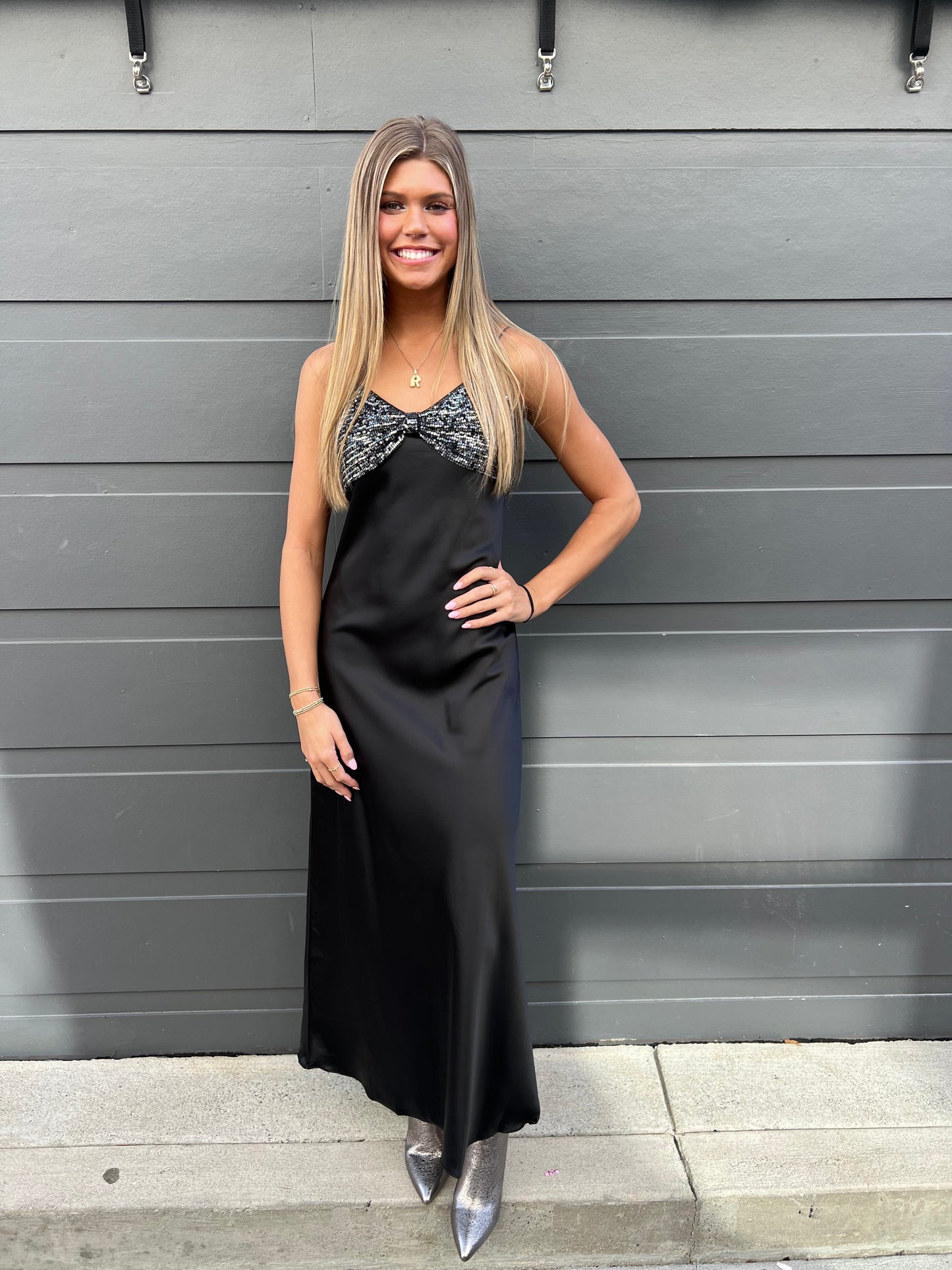 Midnight Kisses Maxi Dress