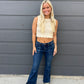 Jess Mid Rise Flare Jeans