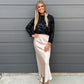 Champagne Maxi Skirt