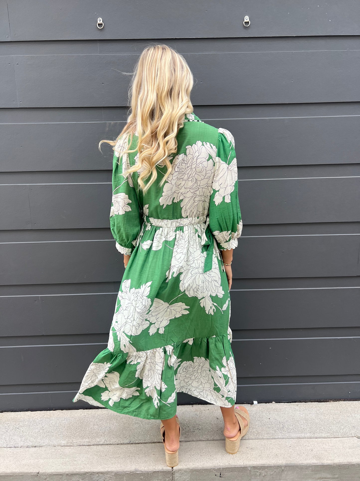 Natural Love Midi Dress