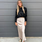 Champagne Maxi Skirt