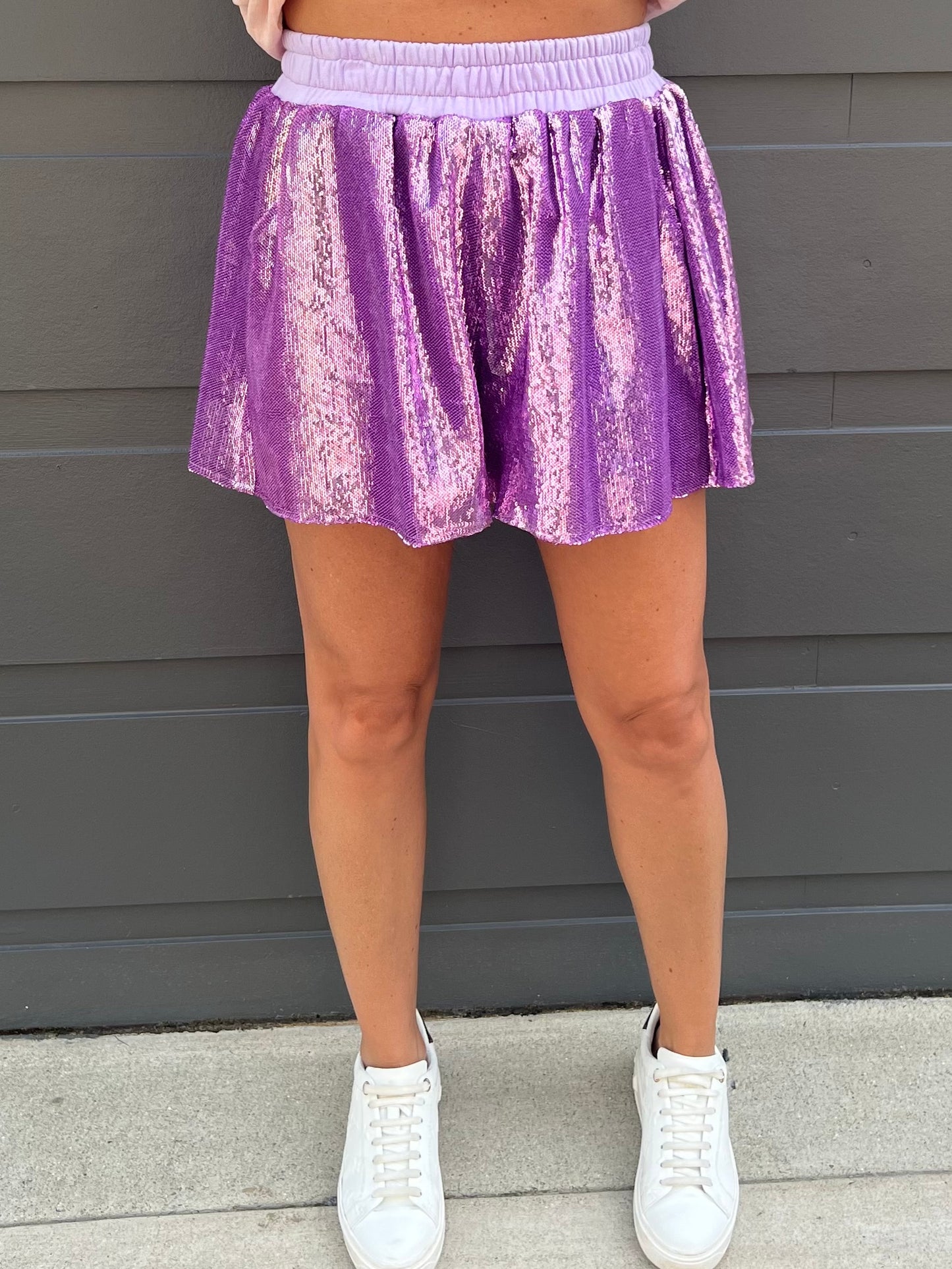 Queen of Sparkle Sequin Shorts
