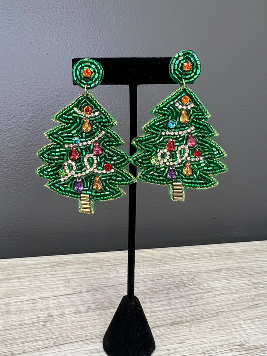 O Christmas Tree Earring