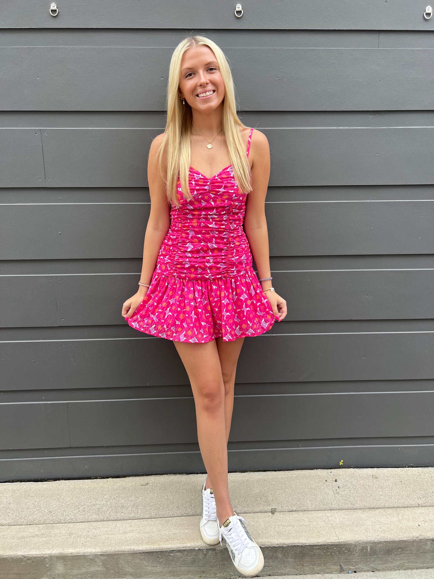 Flower Power Mini Dress