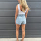 Daisy Denim Shorts