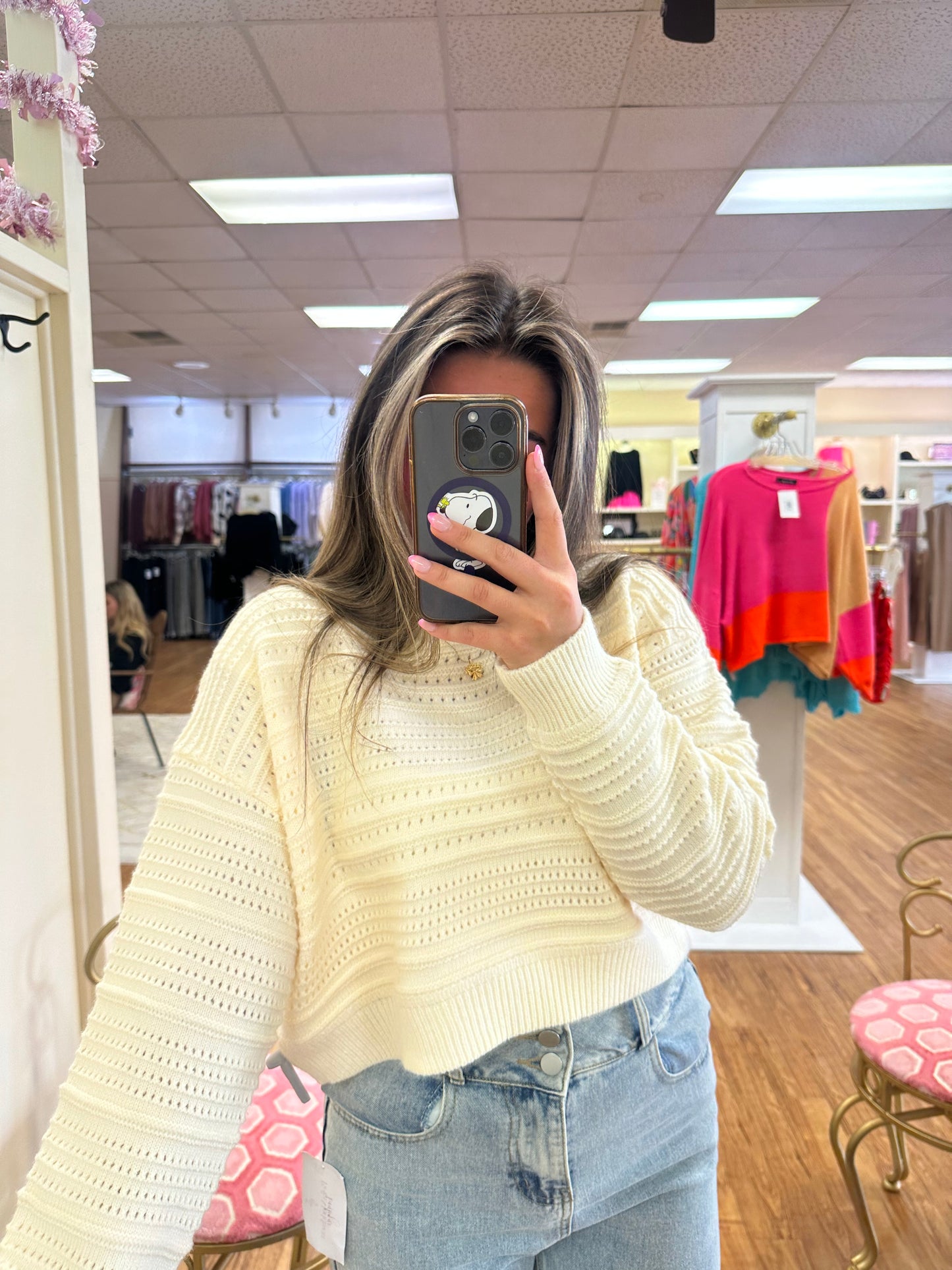 Jenna Cropped Sweater