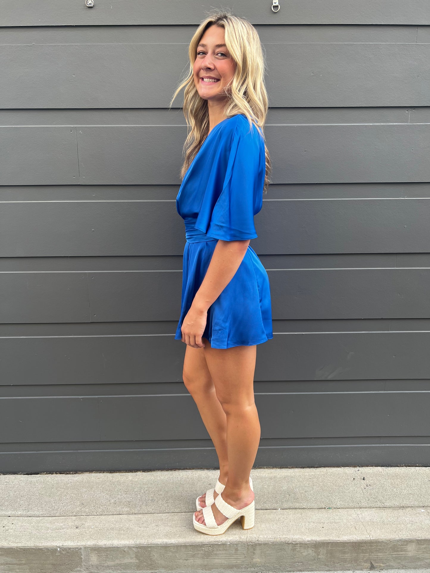Something Blue Romper